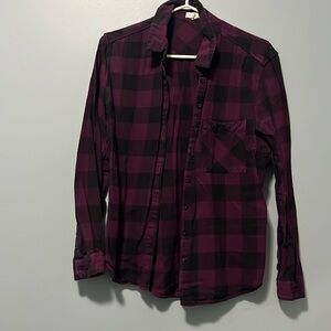 Purple and Black plaid Camisole